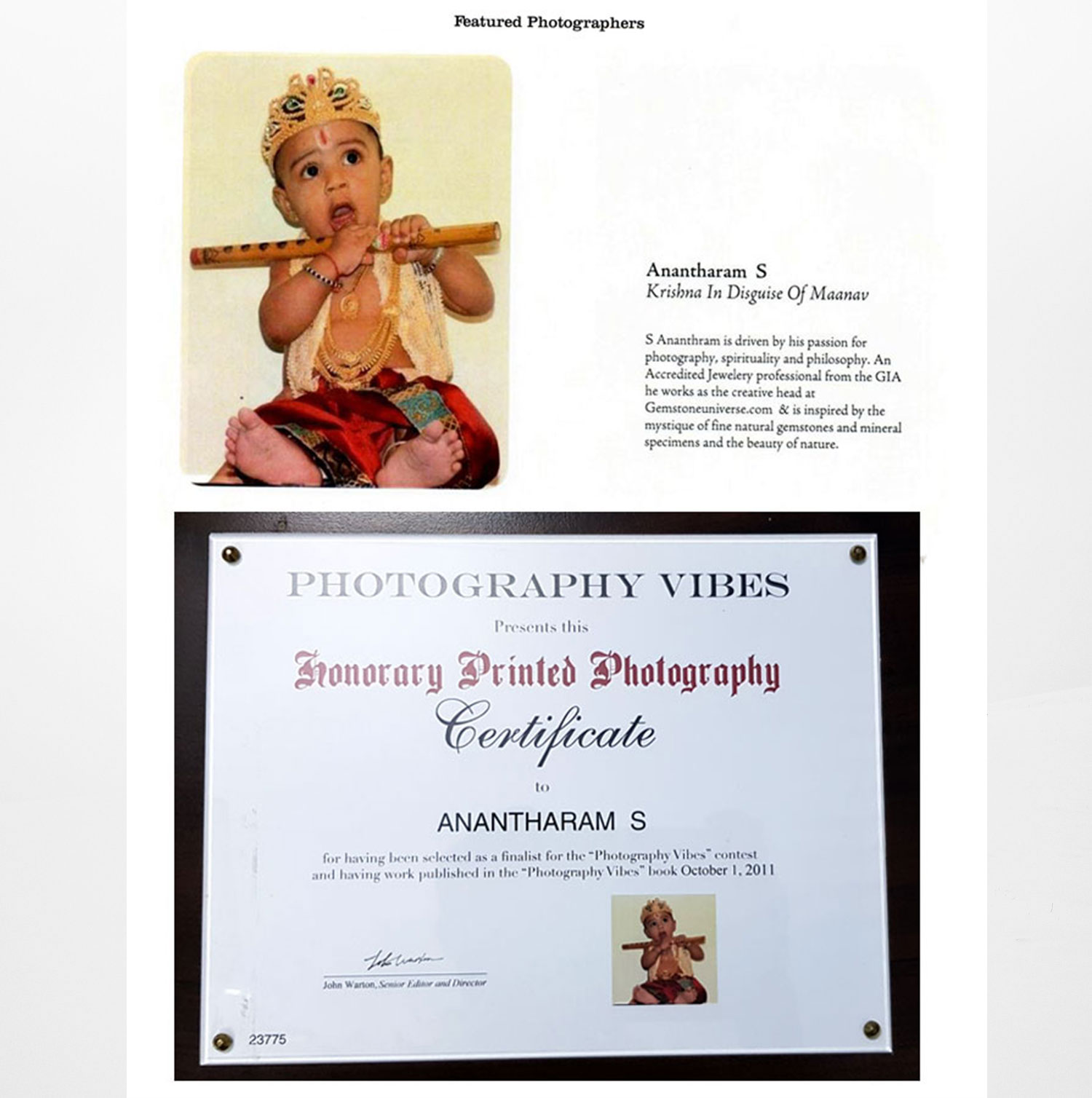 DigitalAnanth Photography Vibes Book Coverage Innerpage Photo