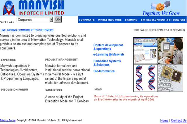 Manvish Website