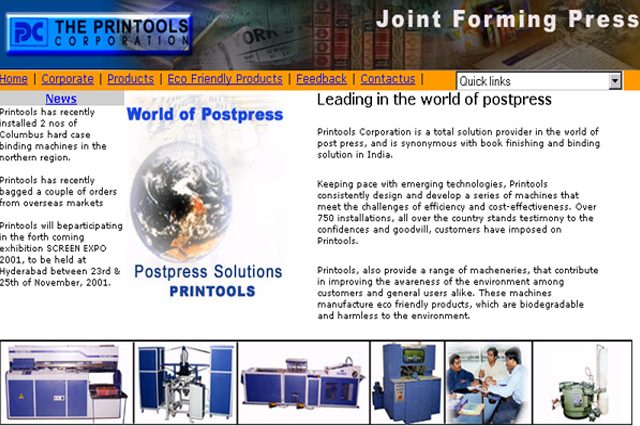 Printools Corporation Website