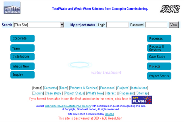 Waste Water Technologies Website